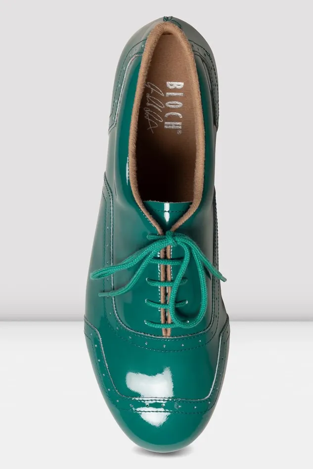 Adult Mens Jason Samuels Smith Patent Tap Shoes Verdigris Patent Mens Bloch