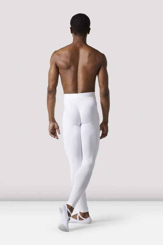 Adult Pants and Leggings Bloch MensBoys Full Length Dance Tight White Adult Pants and Leggings Bloch MensBoys Full Length Dance Tight White