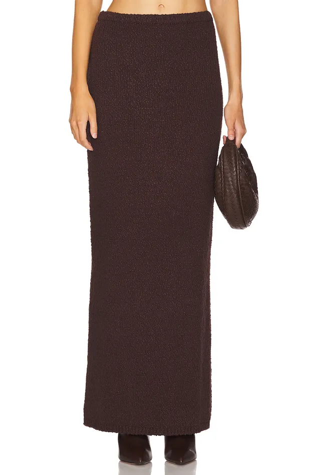 Agnese Maxi Skirt Brown Women Lovers and Friends Skirts