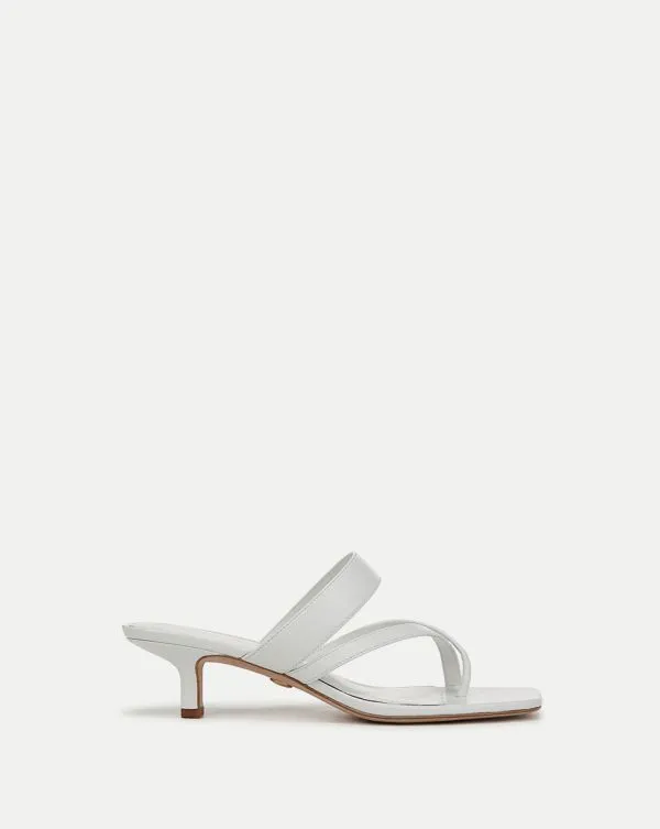 Alanis Leather Sandal Coconut Women Veronica Beard Shoes