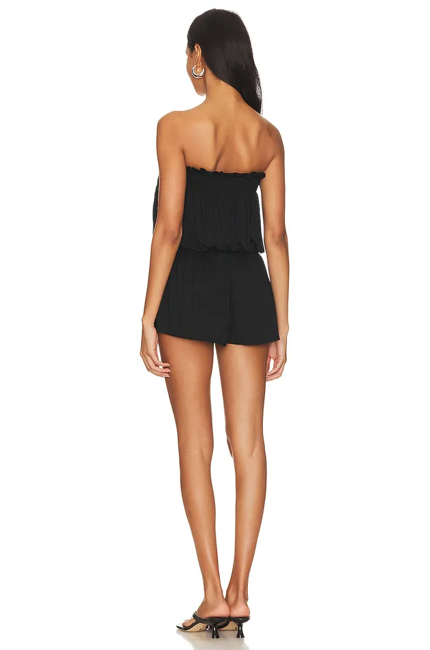 Alicia Romper Black Women Lovers and Friends Rompers Alicia Romper Black Women Lovers and Friends Rompers