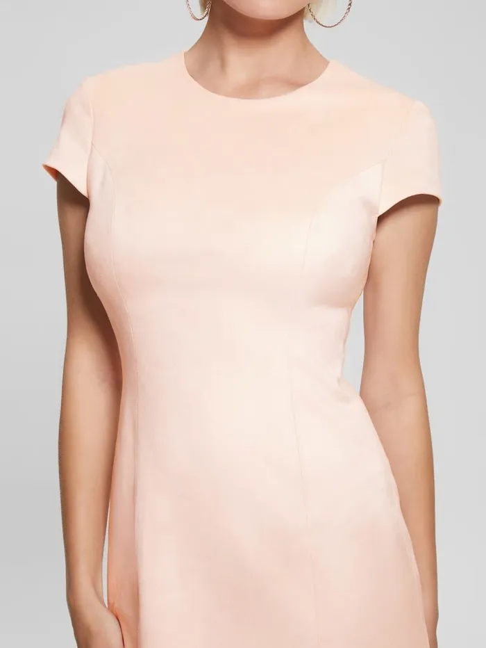Alma FauxSuede Dress Blush Breeze Dresses and Jumpsuits GUESS Women Alma FauxSuede Dress Blush Breeze Dresses and Jumpsuits GUESS Women