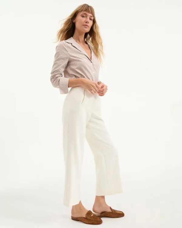 Amelia ButtonDown Shirt Acornandwhite Women Veronica Beard Tops Amelia ButtonDown Shirt Acornandwhite Women Veronica Beard Tops