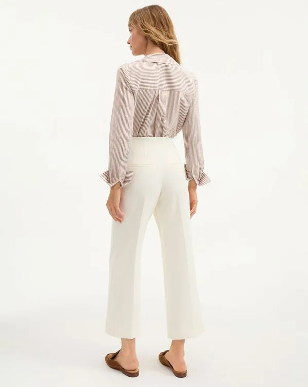 Amelia ButtonDown Shirt Acornandwhite Women Veronica Beard Tops Amelia ButtonDown Shirt Acornandwhite Women Veronica Beard Tops
