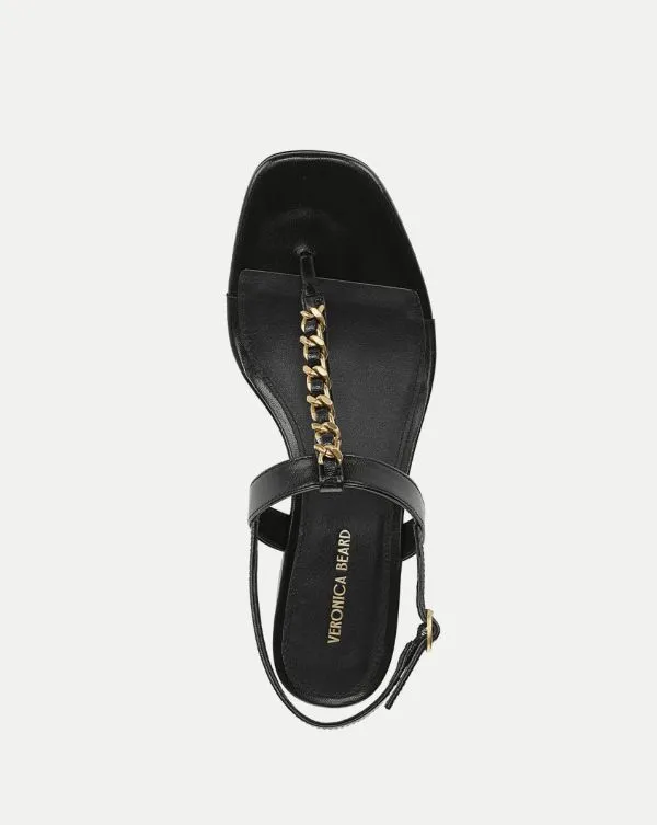 Andie ChainLink Sandal Black Women Veronica Beard Shoes Andie ChainLink Sandal Black Women Veronica Beard Shoes