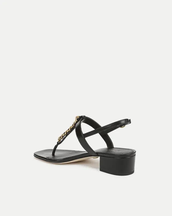Andie ChainLink Sandal Black Women Veronica Beard Shoes Andie ChainLink Sandal Black Women Veronica Beard Shoes