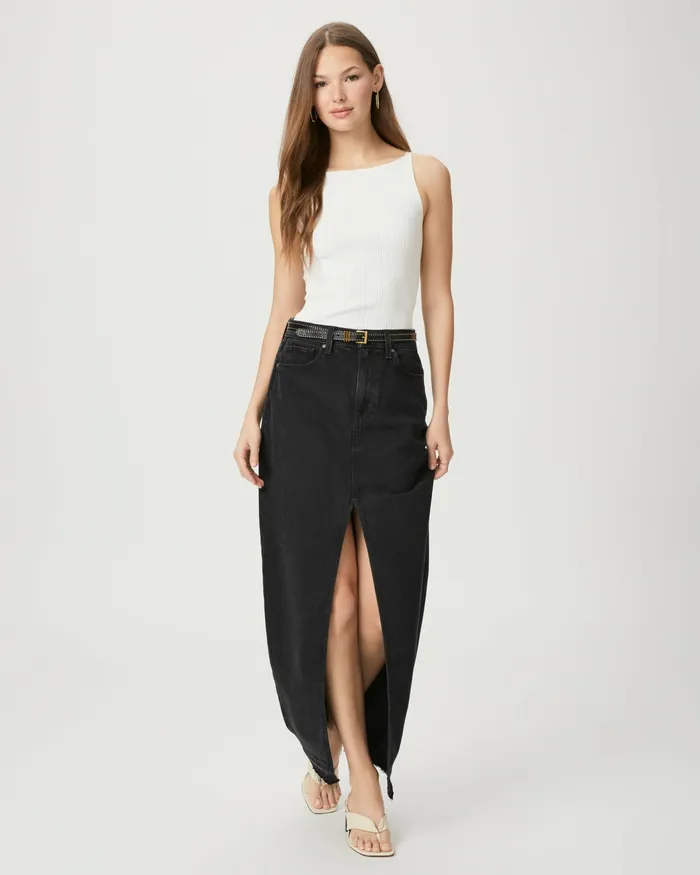 Angela Maxi Skirt 8211 Iridium Skirts PAIGE Women