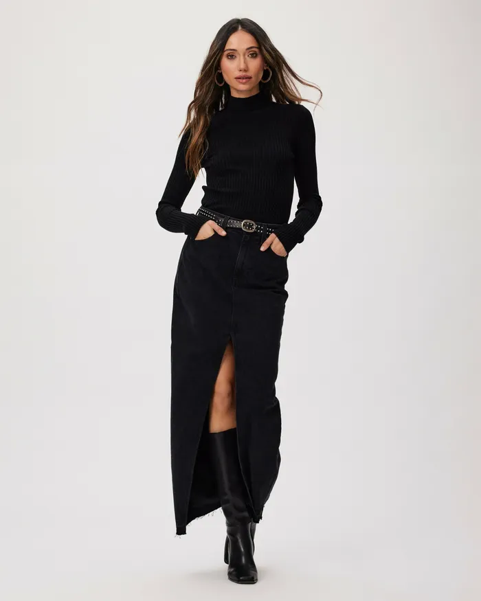 Angela Maxi Skirt 8211 Iridium Skirts PAIGE Women