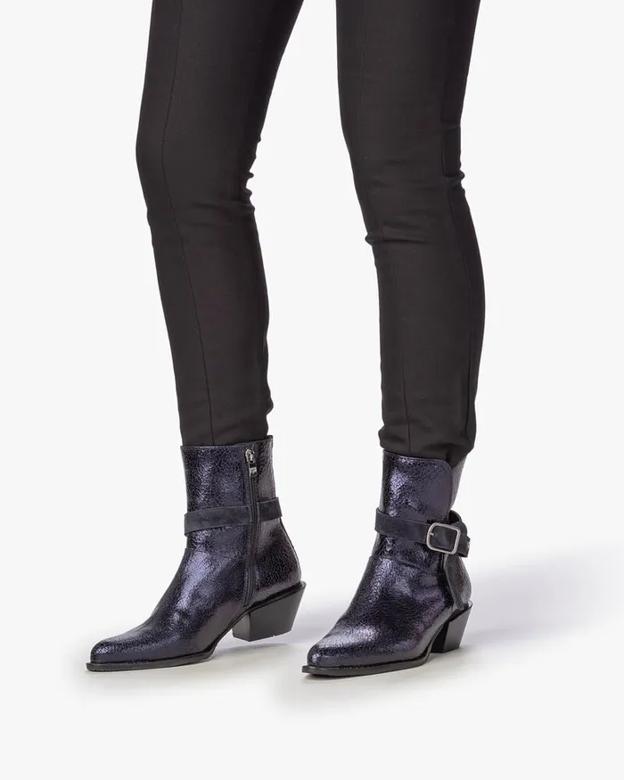 Ankle Boots Women Floris Van Bommel Enzi 0707 Craquele