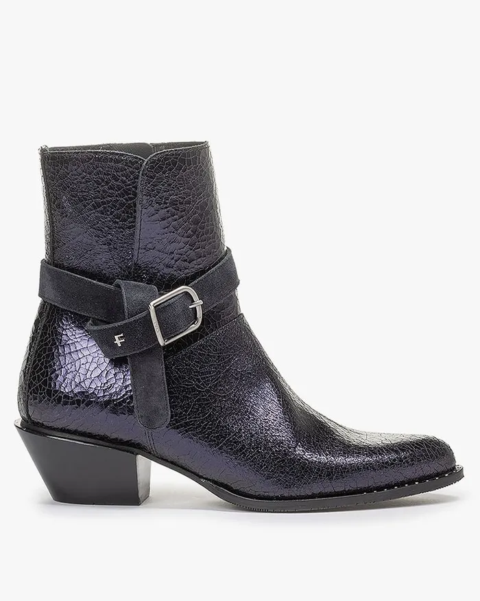 Ankle Boots Women Floris Van Bommel Enzi 0707 Craquele