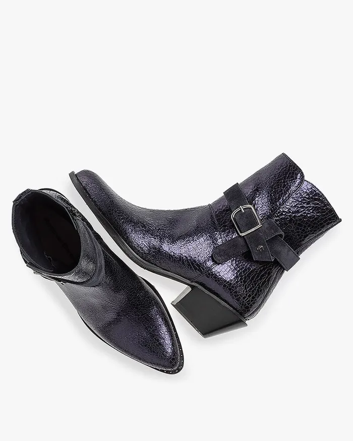 Ankle Boots Women Floris Van Bommel Enzi 0707 Craquele