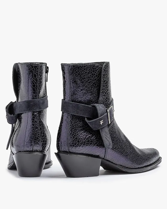 Ankle Boots Women Floris Van Bommel Enzi 0707 Craquele