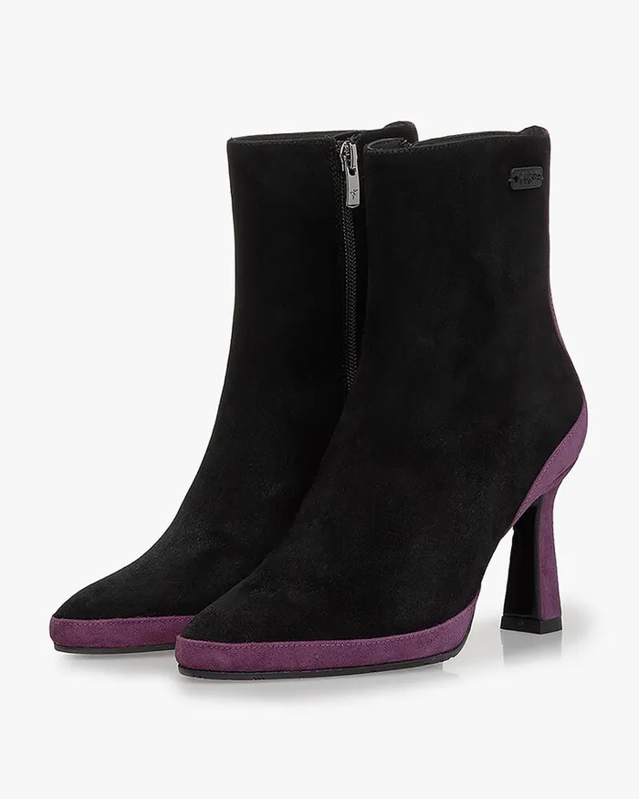 Ankle Boots Women Floris Van Bommel Saxi 0100 Suede
