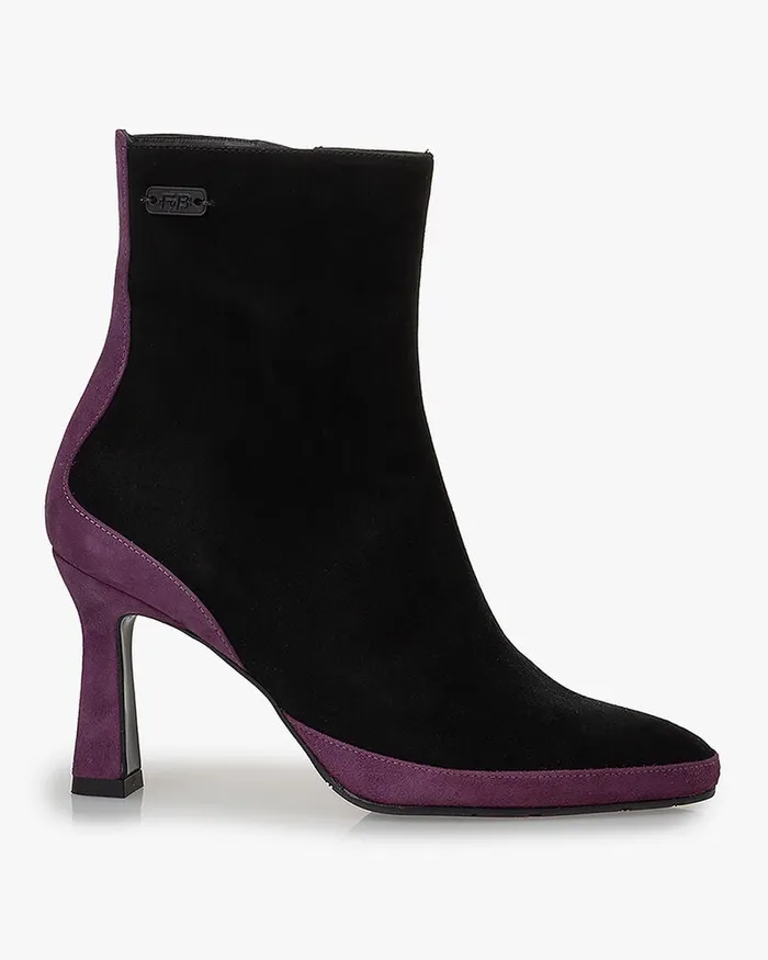 Ankle Boots Women Floris Van Bommel Saxi 0100 Suede