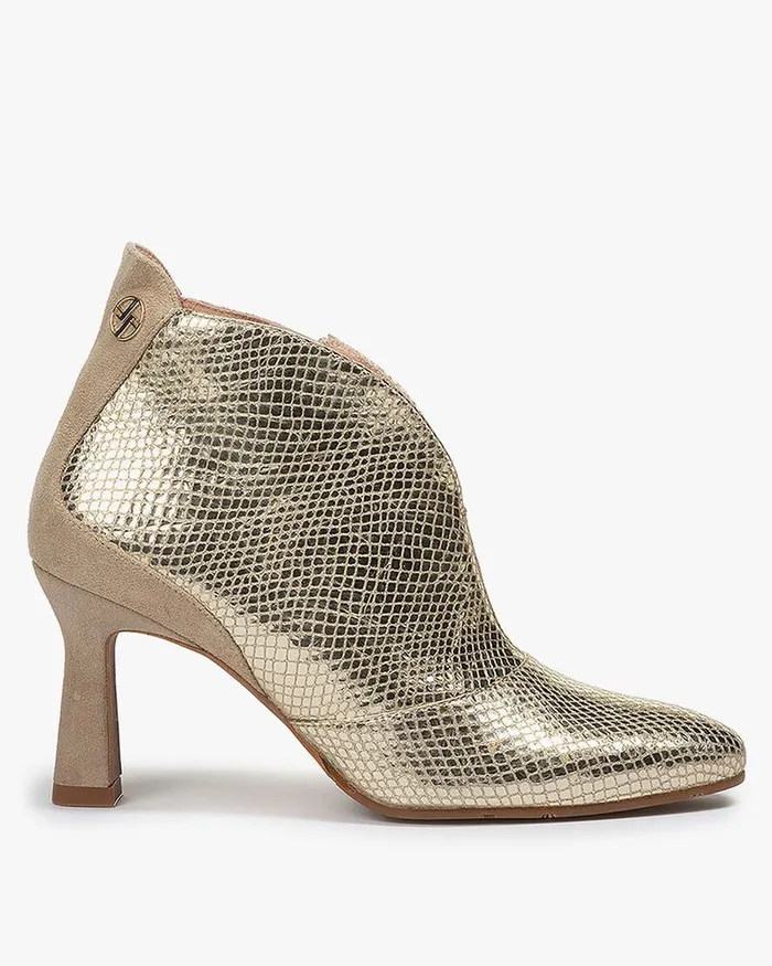 Ankle Boots Women Floris Van Bommel Saxi 0405 Metallicprint