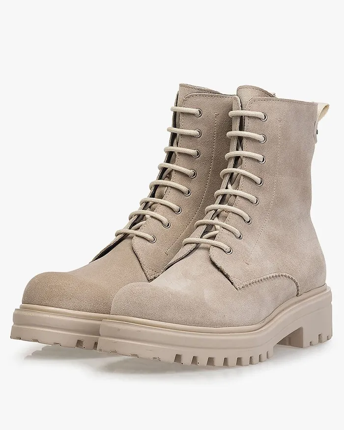 Ankle Boots Women Floris Van Bommel Wonki 0407 Suede
