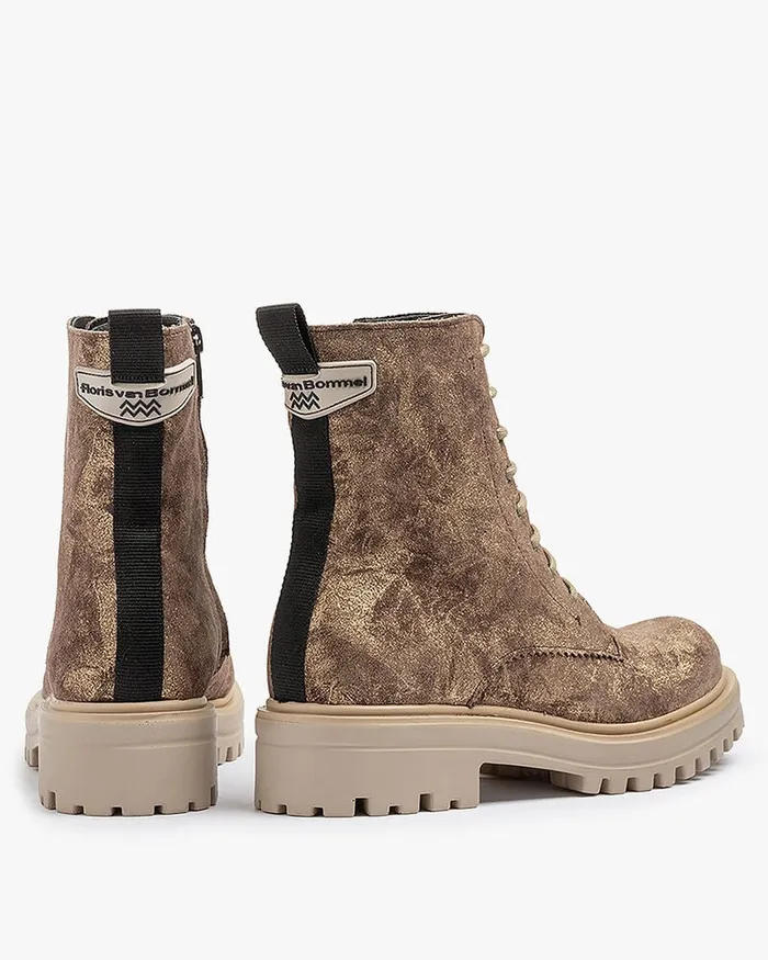 Ankle Boots Women Floris Van Bommel Wonki 0415 Suede