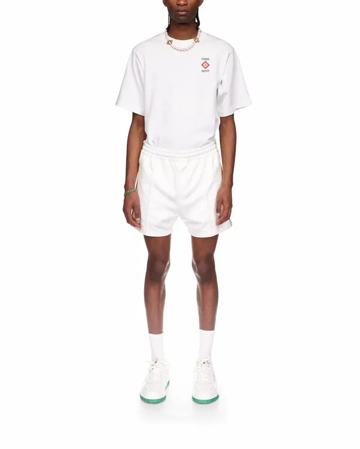 Aprs Sport Men Casablanca Paris Laurel Track Shorts Aprs Sport Men Casablanca Paris Laurel Track Shorts