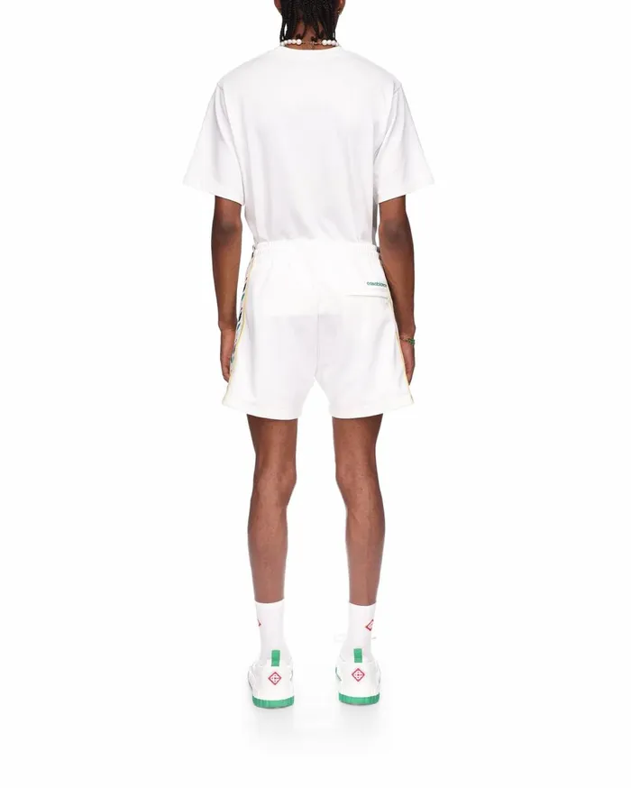 Aprs Sport Men Casablanca Paris Laurel Track Shorts Aprs Sport Men Casablanca Paris Laurel Track Shorts