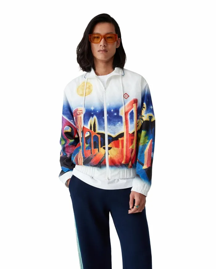 Aprs Sport Men Casablanca Paris Midnight Acropolis Windbreaker Jacket Aprs Sport Men Casablanca Paris Midnight Acropolis Windbreaker Jacket