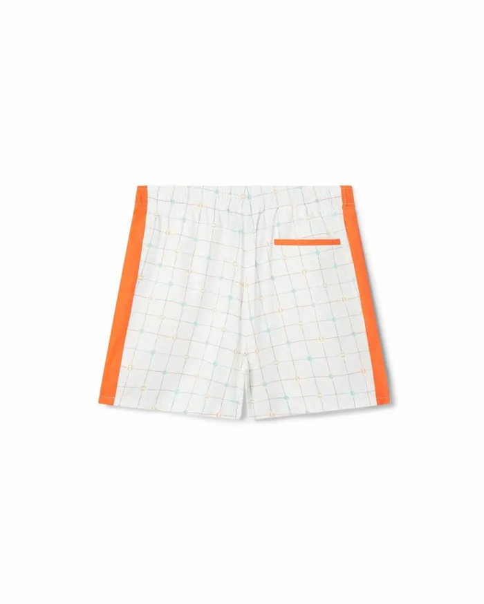 Aprs Sport Men Casablanca Paris Tennis Club Check Tracksuit Shorts Aprs Sport Men Casablanca Paris Tennis Club Check Tracksuit Shorts