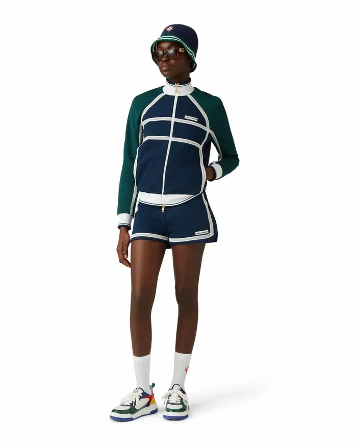 Aprs Sport Women Casablanca Paris Mesh Tape Running Shorts