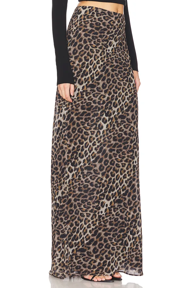 Atwood Maxi Skirt Liquid Leopard Women Lovers and Friends Skirts Atwood Maxi Skirt Liquid Leopard Women Lovers and Friends Skirts