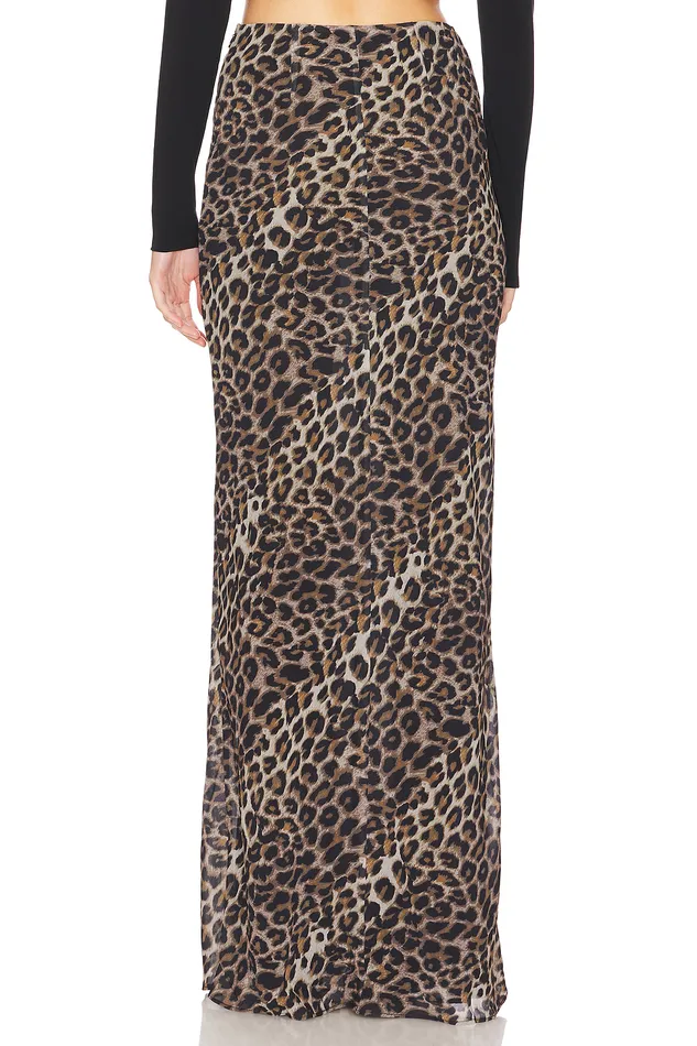 Atwood Maxi Skirt Liquid Leopard Women Lovers and Friends Skirts Atwood Maxi Skirt Liquid Leopard Women Lovers and Friends Skirts