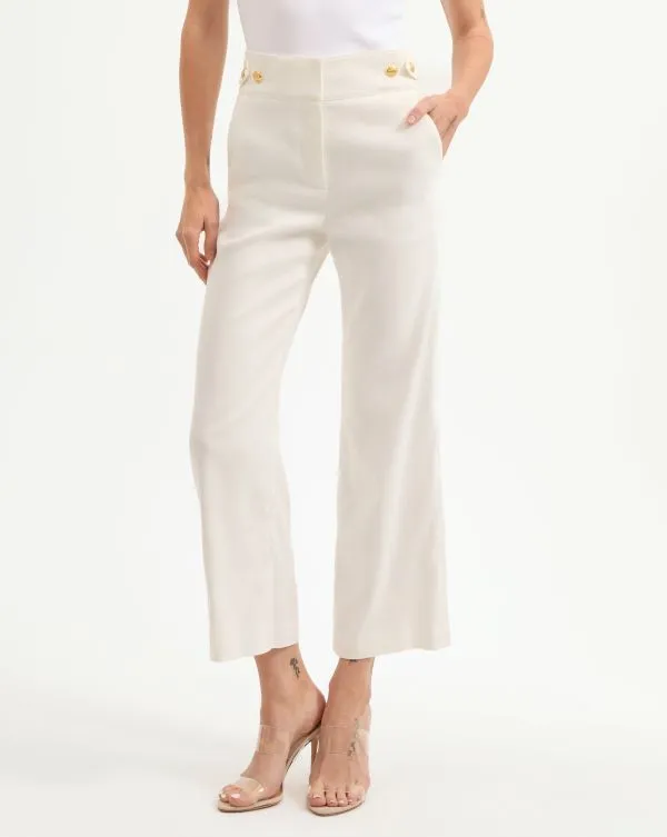 Aubrie Linen Pant Offwhite Women Veronica Beard Pants Aubrie Linen Pant Offwhite Women Veronica Beard Pants
