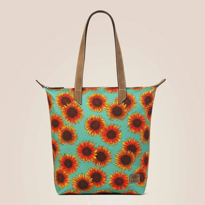 Bags and Wallets Women Ariat Cruiser Large Tote Bag Sunflower Multi