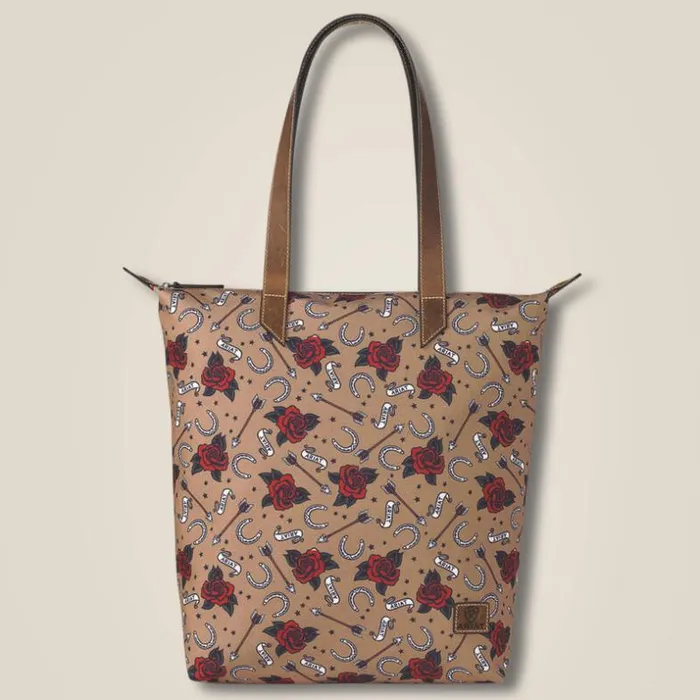 Bags and Wallets Women Ariat Cruiser Tote Bag Tan