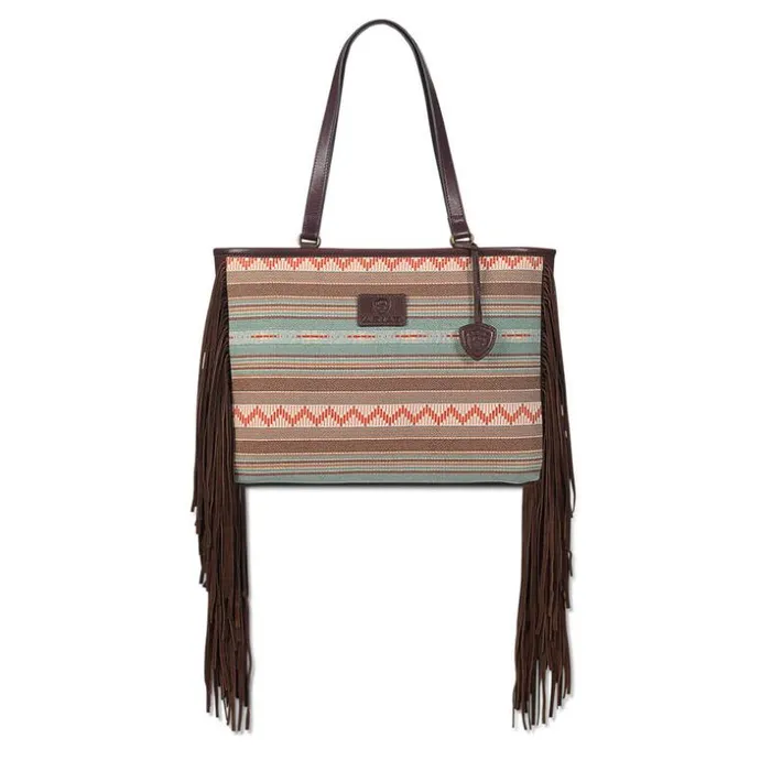 Bags and Wallets Women Ariat Serape Tote Bag Brown