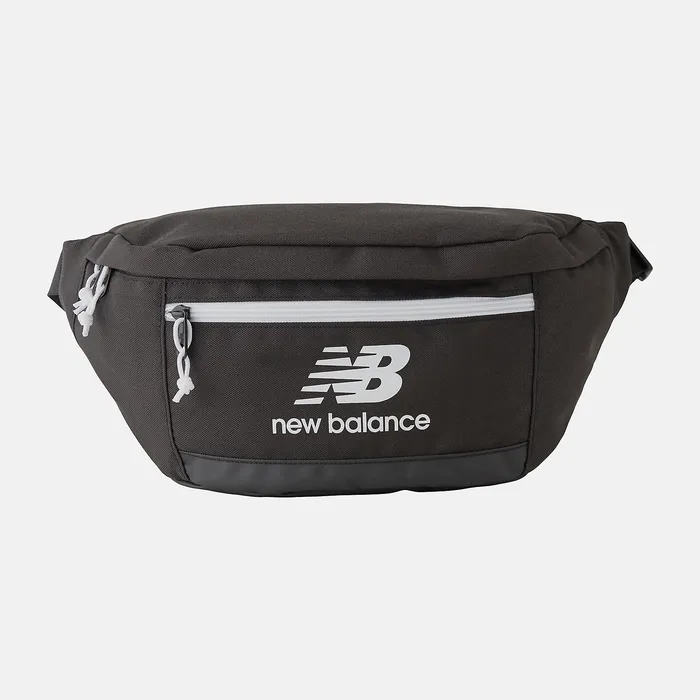 Bags Athletics XL Waistpack BLACK with WHITE PRINT 8211 New Balance MenWomenKids