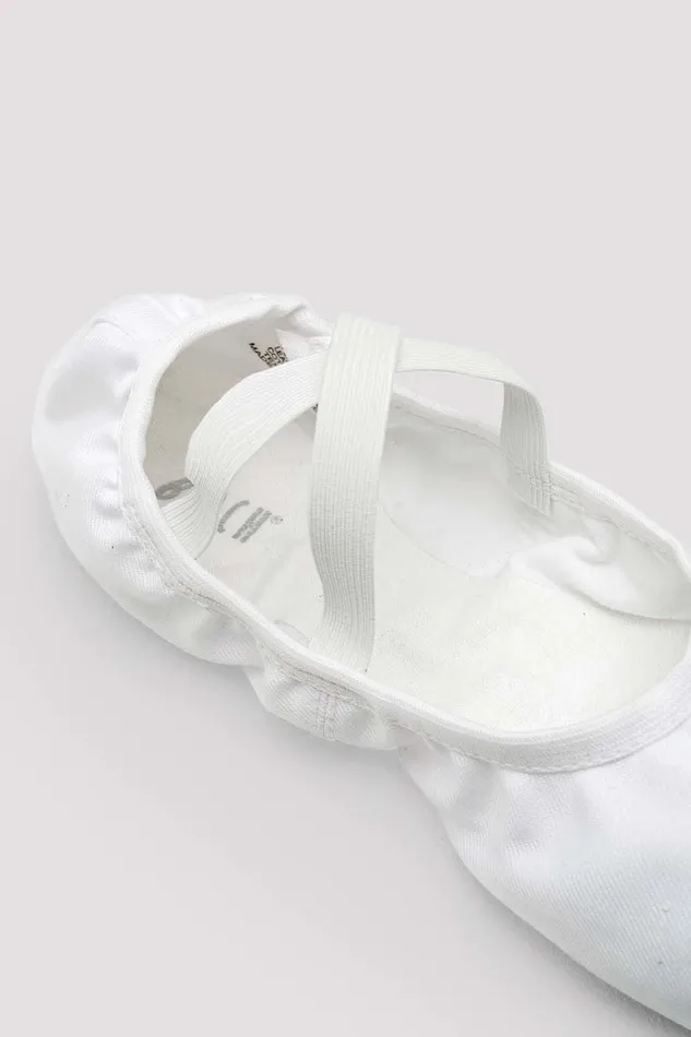 Ballet Bloch Adult Mens Performa Stretch Canvas Ballet Shoes White Canvas