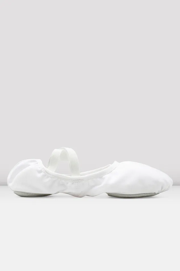 Ballet Bloch Adult Mens Performa Stretch Canvas Ballet Shoes White Canvas