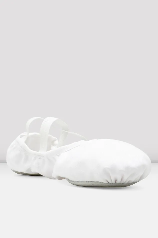 Ballet Bloch Adult Mens Performa Stretch Canvas Ballet Shoes White Canvas