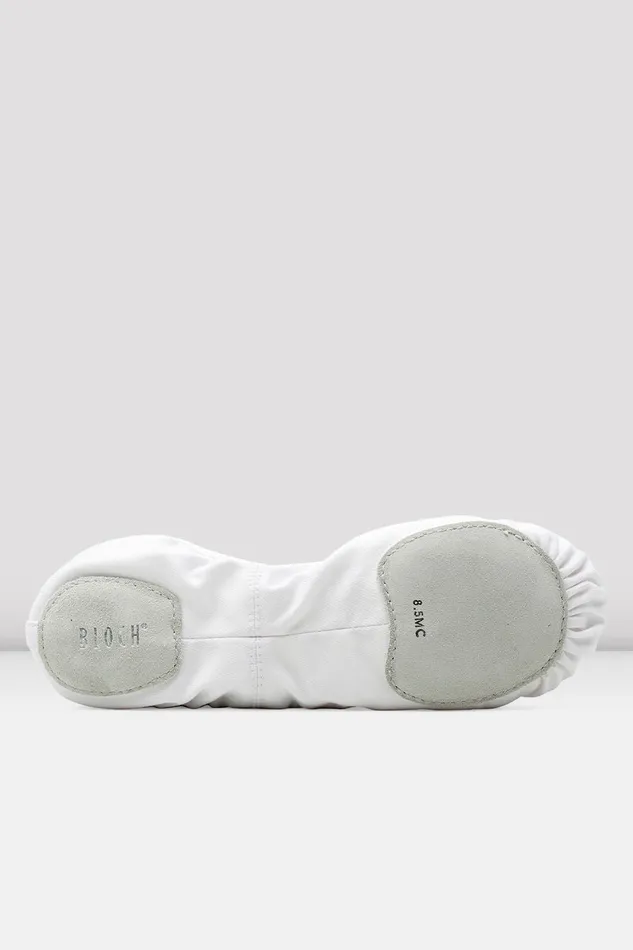Ballet Bloch Adult Mens Performa Stretch Canvas Ballet Shoes White Canvas