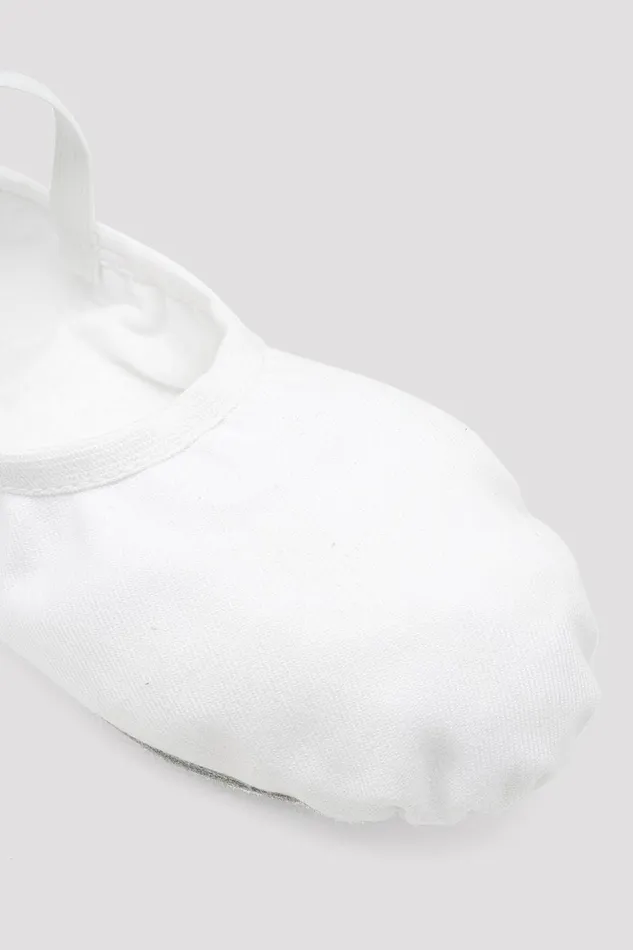 Ballet Bloch Adult Mens Performa Stretch Canvas Ballet Shoes White Canvas