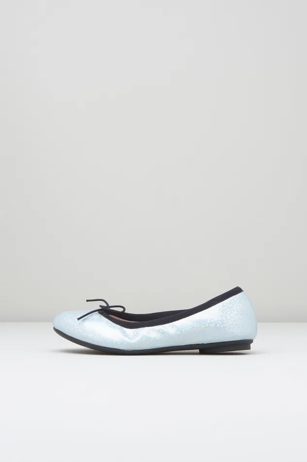 Ballet Flats Children Girls Elara Ballet Flats Iridescent Green Bloch