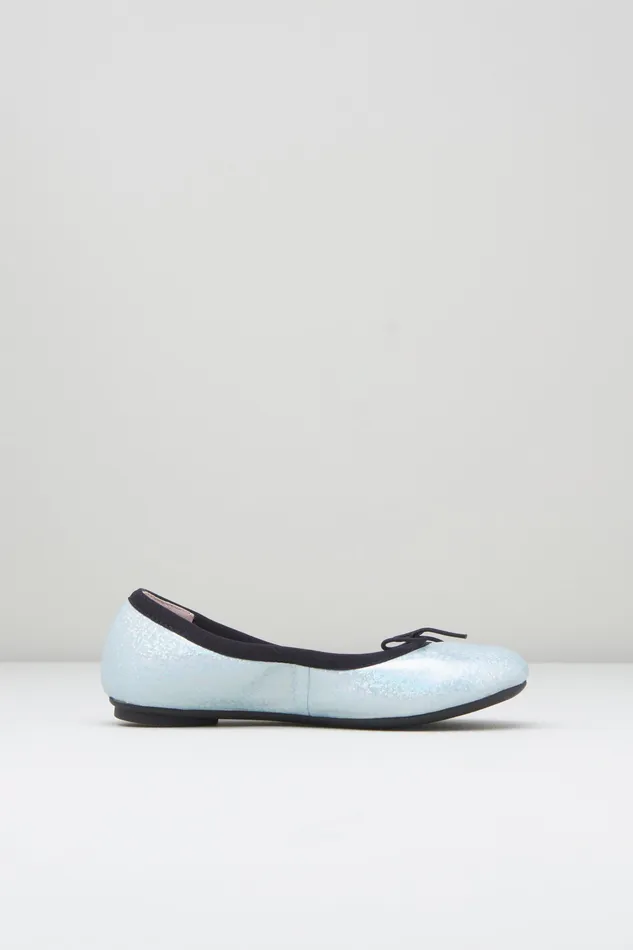 Ballet Flats Children Girls Elara Ballet Flats Iridescent Green Bloch