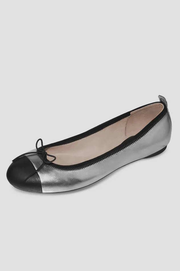 Ballet Flats Ladies Chara Ballet Flats Peltro Leather Bloch Adult