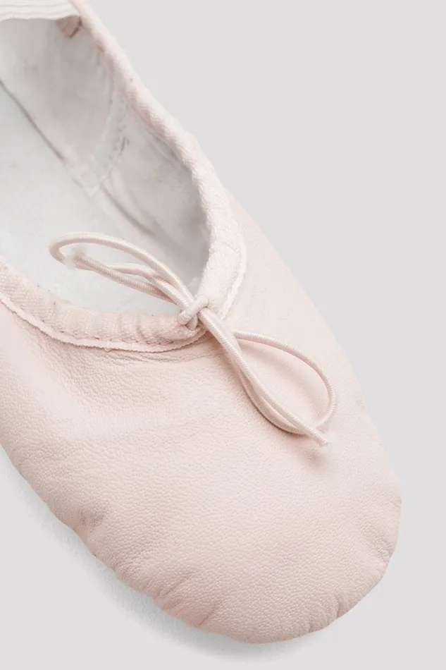 Ballet Ladies Dansoft Leather Ballet Shoes Theatrical Pink Leather Bloch Adult