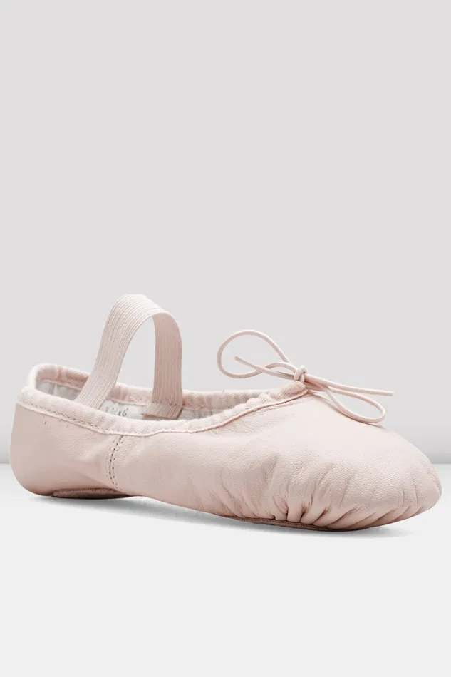 Ballet Ladies Dansoft Leather Ballet Shoes Theatrical Pink Leather Bloch Adult