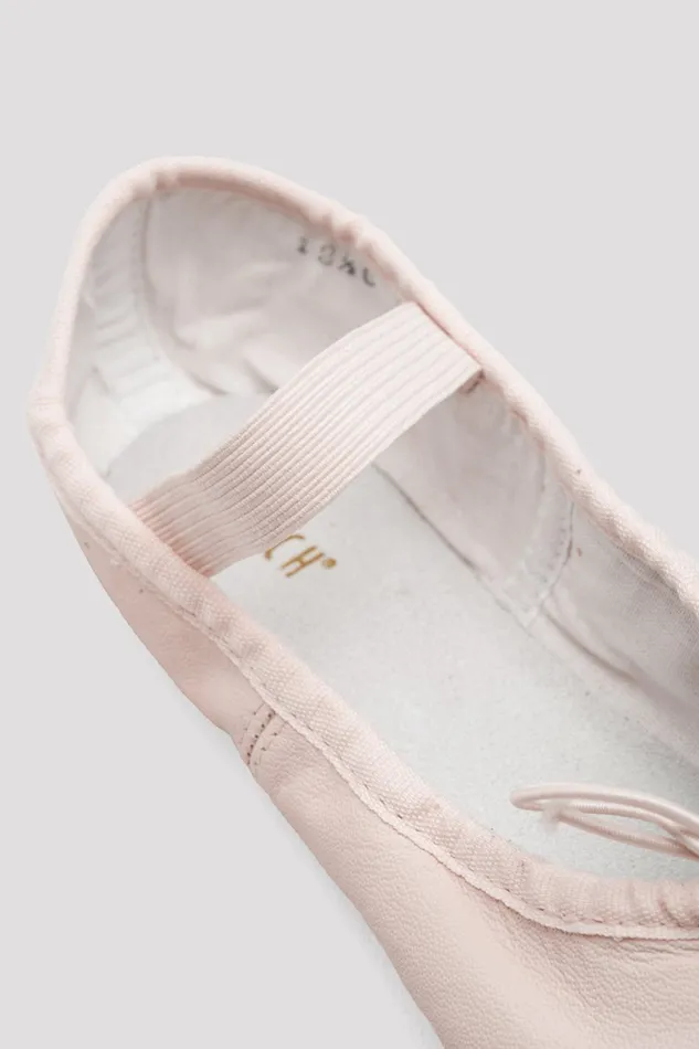 Ballet Ladies Dansoft Leather Ballet Shoes Theatrical Pink Leather Bloch Adult