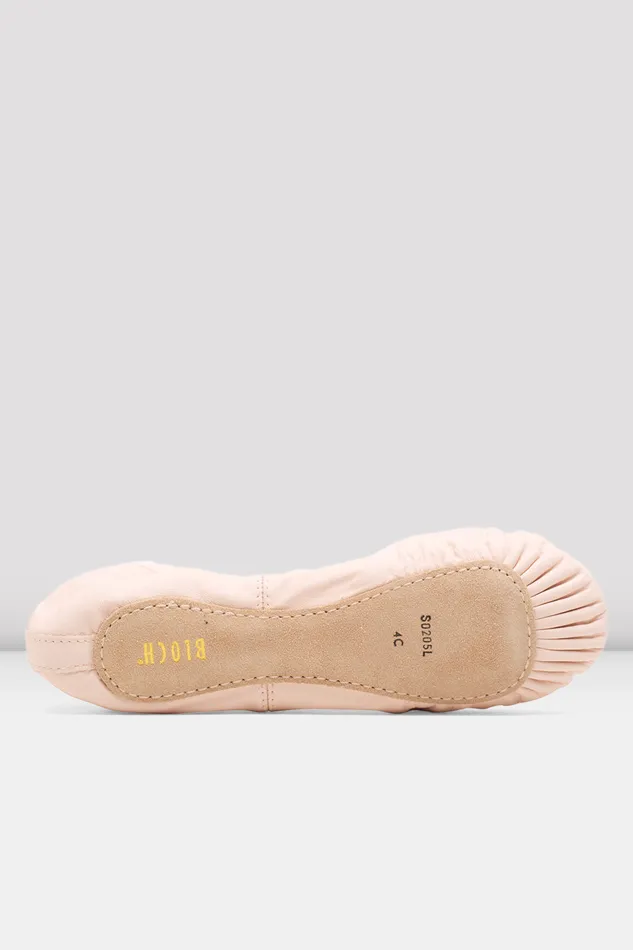 Ballet Toddler Dansoft Leather Ballet Shoes Pink Leather 8211 Bloch Children