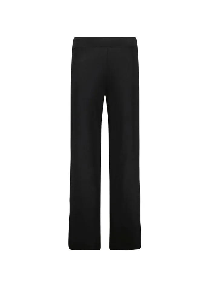 Baukjen Bonnie Wide Leg Leggings Caviar Black Clothing