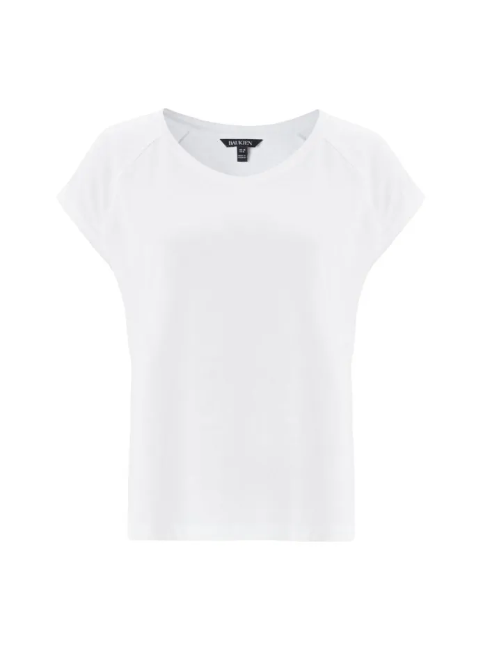 Baukjen Catherine Organic Cotton Top Pure White Clothing