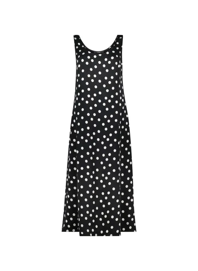 Baukjen CynthiaCupro Dress Black Polka Dot Print Clothing