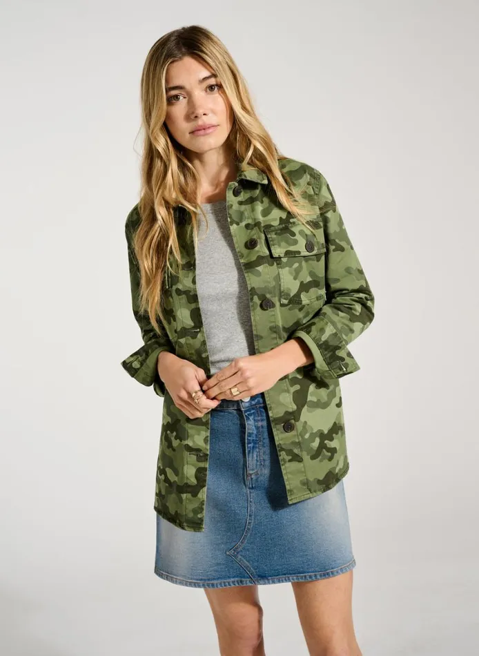 Baukjen Darina Top With TENCEL Grey Marl Clothing