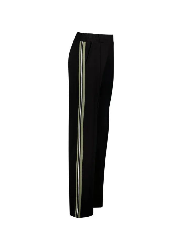 Baukjen Marjorie Trousers Caviar Black and Khaki Clothing